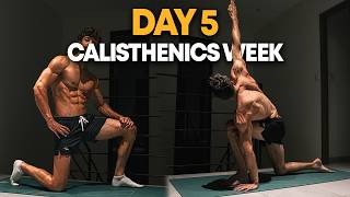 CALISTHENICS Intermediate Week Program | DAY 5 - Full Body Mobility