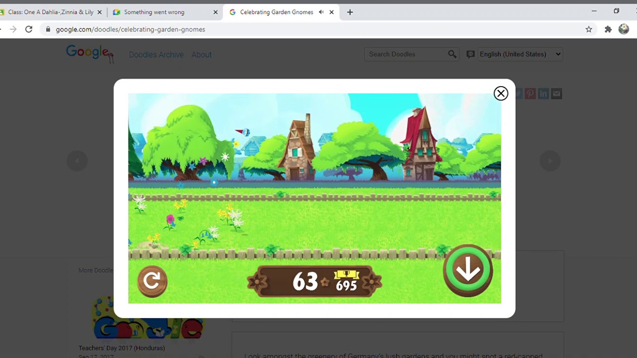 garden gnomes highest score ever YouTube
