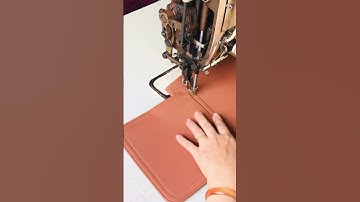 cách may nắp túi xách 👜 vào thân không cần máy lập trình