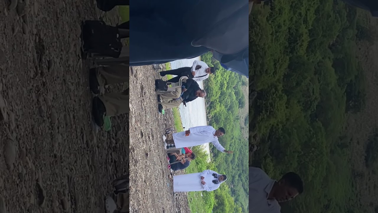 Aquí en el bautizo de nuestro Hermano Luis y nuestra Hermana Emelin