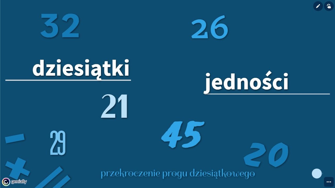 matematyka przekroczenie progu dziesiątkowego klasa 2 - YouTube
