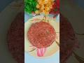 world best multi layer roti#Beetroot roti recipe😋#cooking#shorts