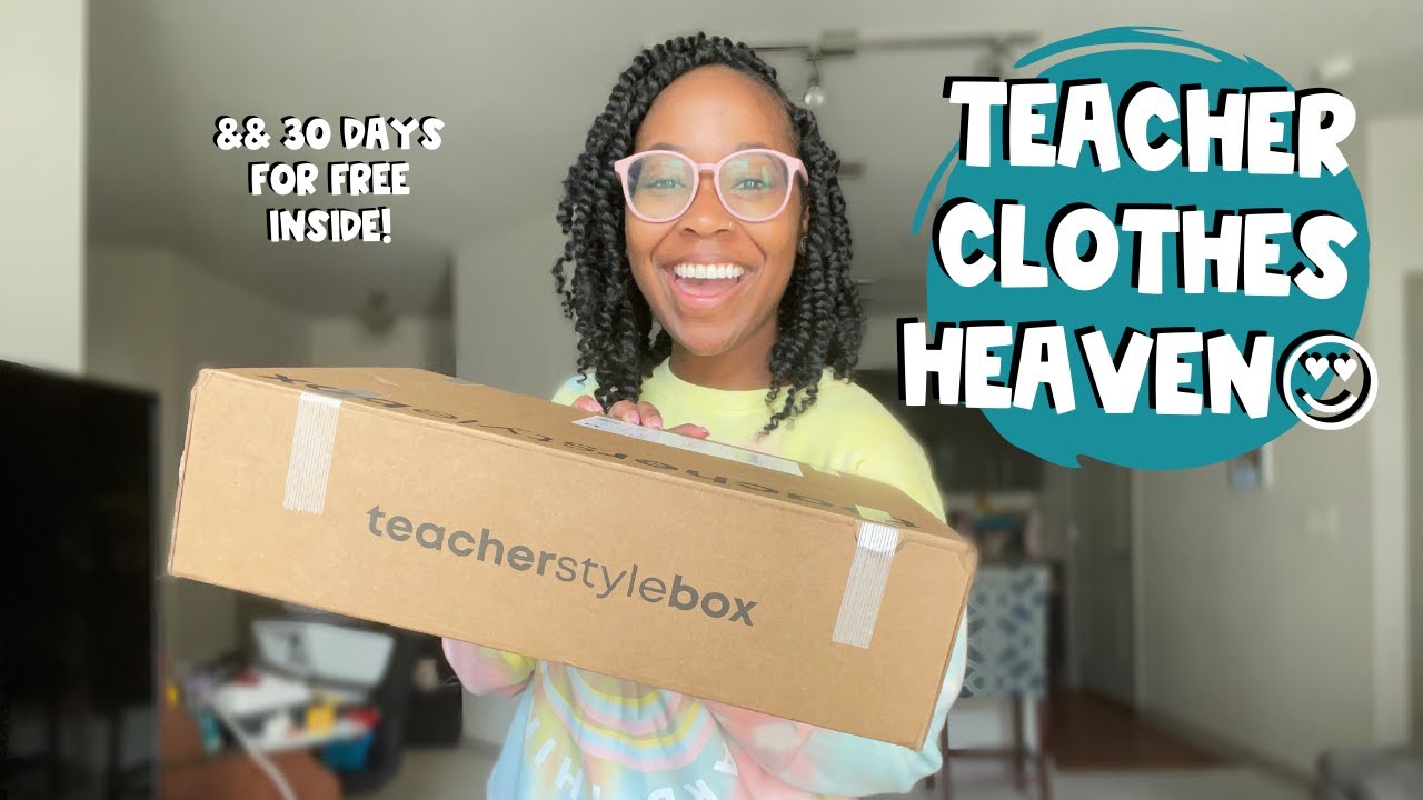 UNBOXING: TEACHER STYLE BOX | Elementary Teacher Vlog | 