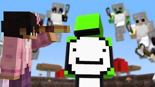 Minecraft Nerd Reacts to Dream's Speedrunner VS 6 Hunters REMATCH