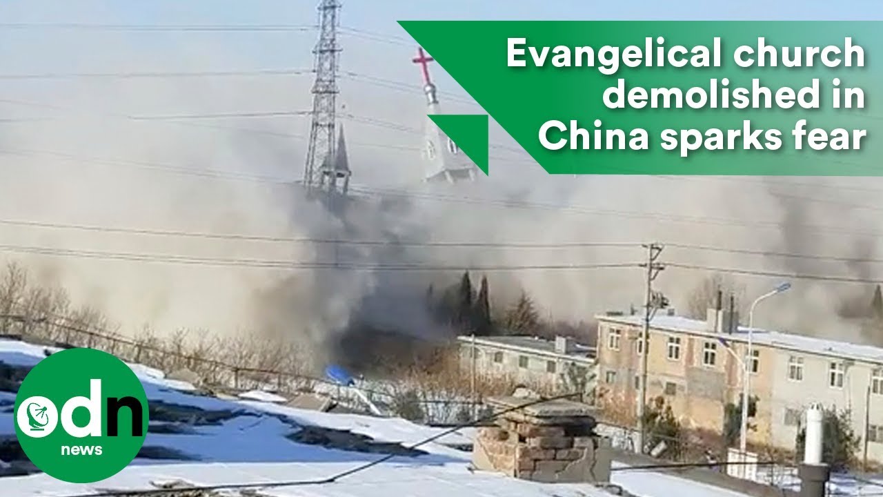 Evangelical church demolished in China sparks fear