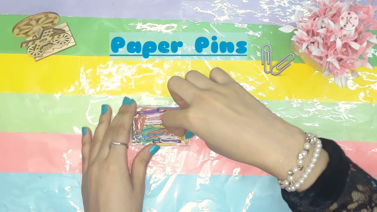 DIY Paper pin Decor | Cute Pin Decoration | Emoji Paper Clips  | Cute Emoji Paper Pins