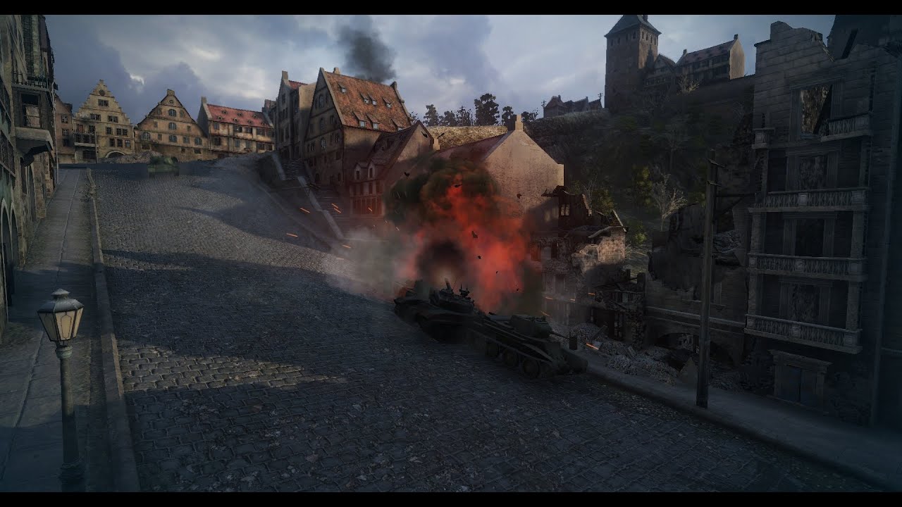 World of Tanks saving a BT 7 from AT 8 teamkiller in a Fun Room!