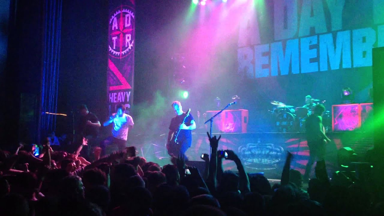 Mr. Highway's - A Day To Remember Right Back At It Again Tour 2013 San ...