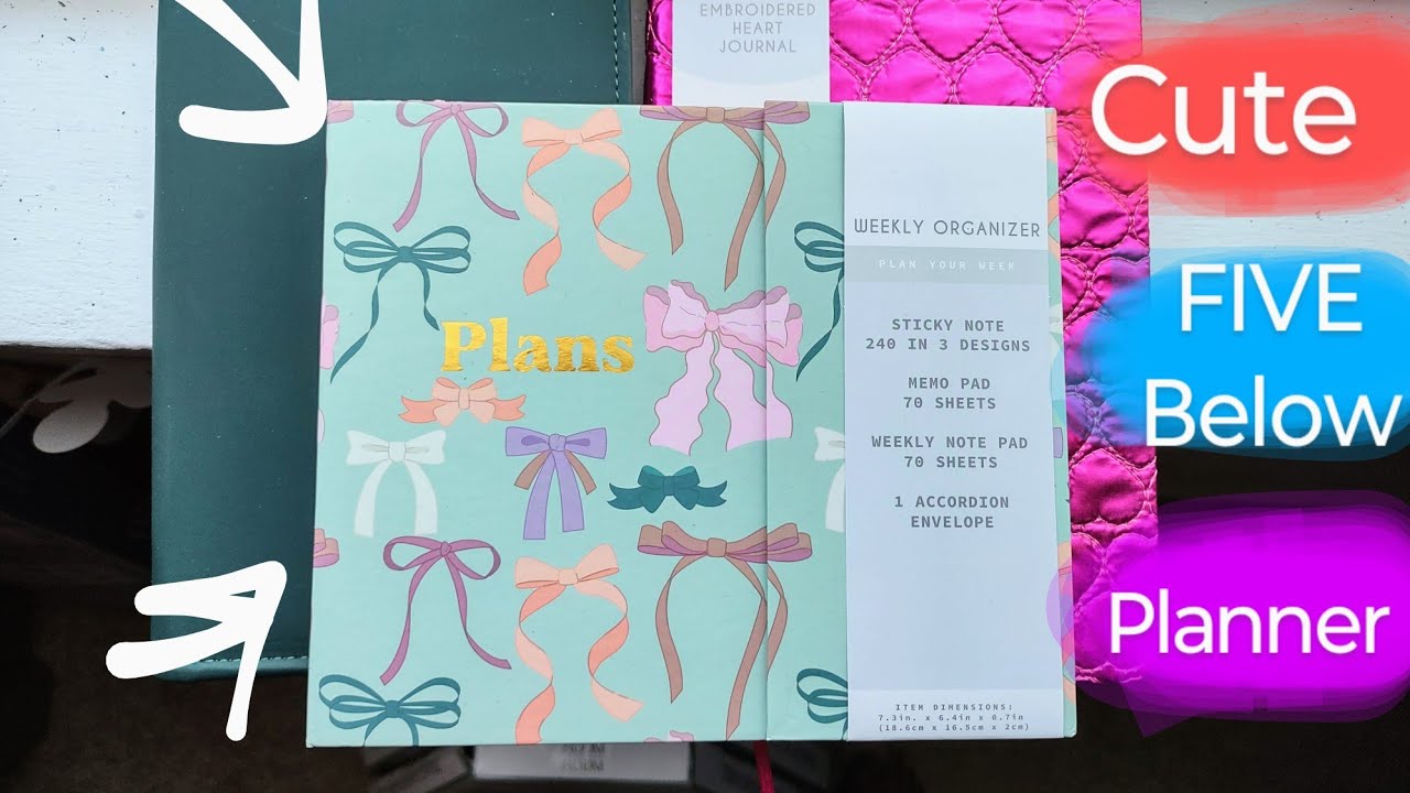Adorable Five Below Planner's
