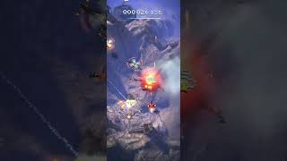 Playing level 1 on sky force reloaded