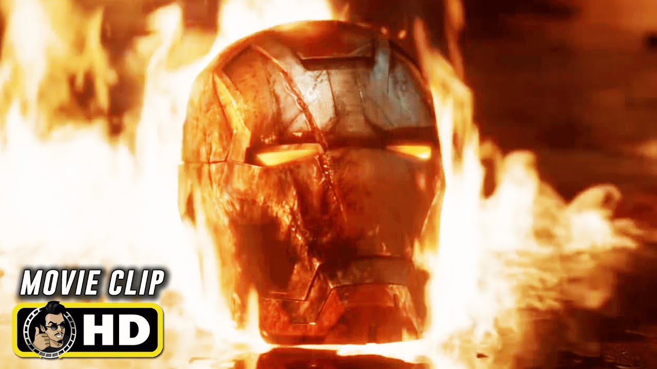 iron man fireman helmet IRON MAN 3 Clip