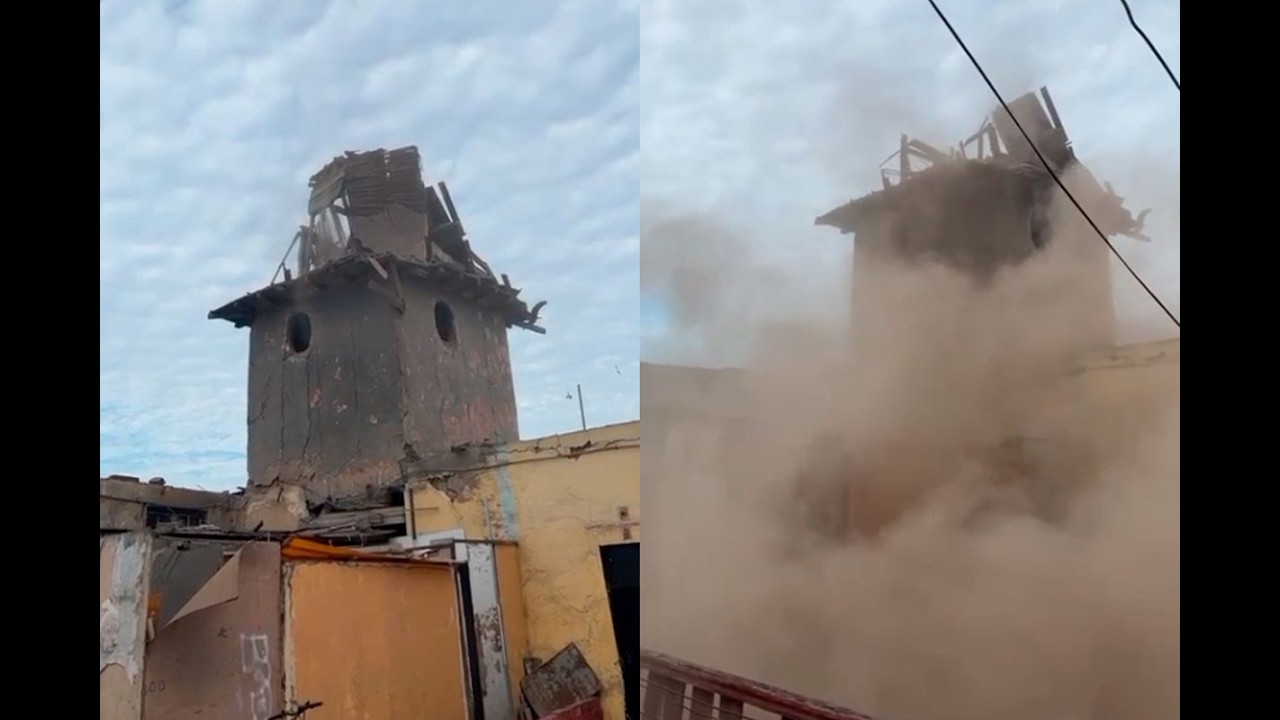 Rímac: Colapsa cúpula de mirador de la casa de Marqués de Montesclaros