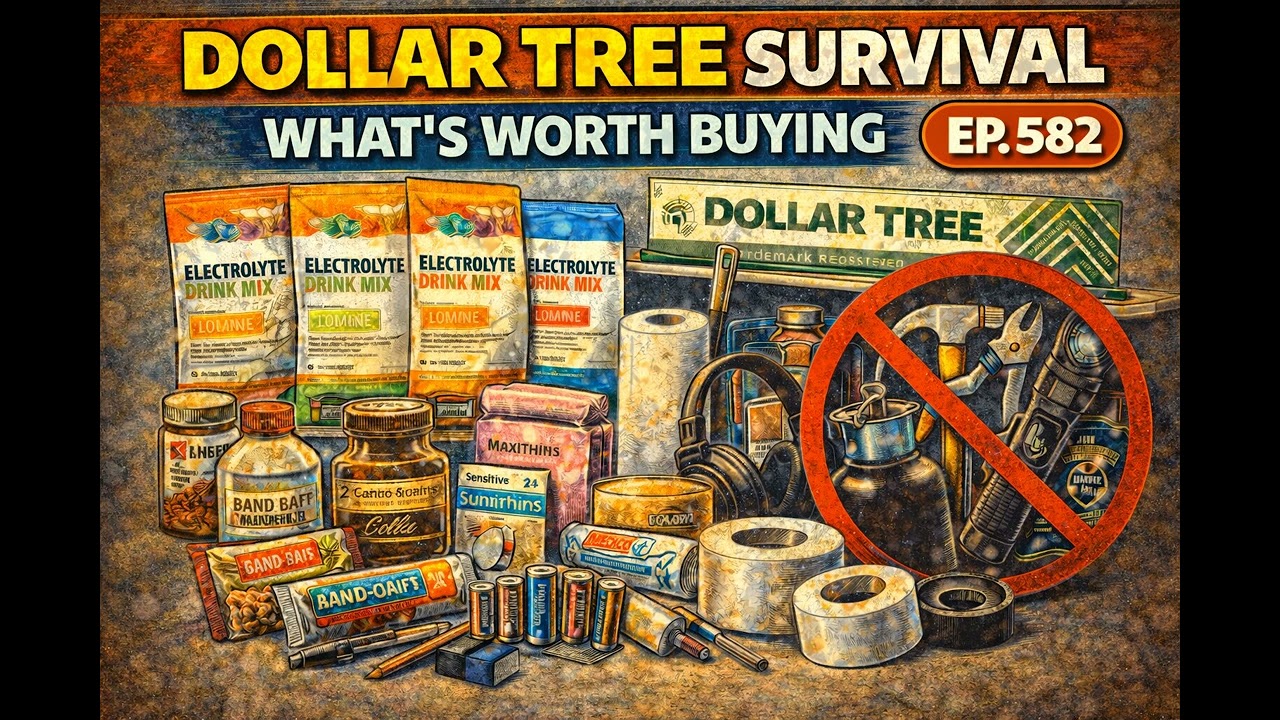 Dollar Tree Survival: What’s Worth Buying (And What’s Trash) | Episode 582