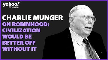 Charlie Munger on Robinhood: 