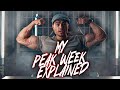 My peak week explained  natural bodybuilding