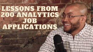 Detalles HTGAJ 102: Lessons from 200 Analytics Applications, 15 Interviews and 2 Job Offers Noticias