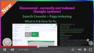 Discovered - currently not indexed (Google systems) - Search Console - What is it How-to Fix it