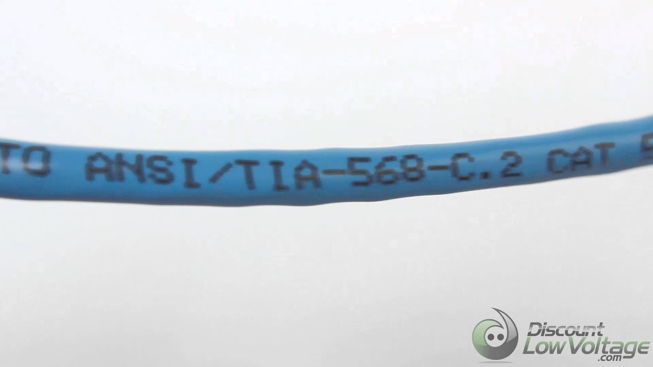 Hyperline Cat 5e 350 MHz 4pr 24awg Unshielded Riser Blue (1,000 ft) data center college of the philippines baguio