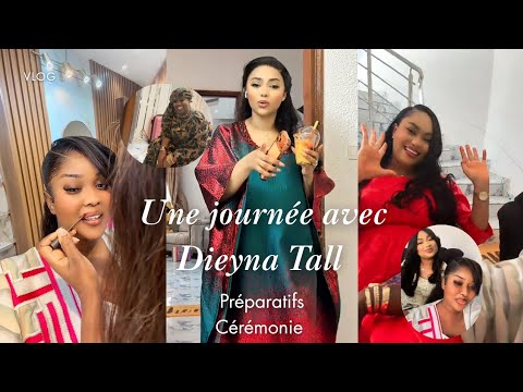 Vlog Une Journée avec Dieyna Tall | Préparatifs Evenprod Show Avec ...