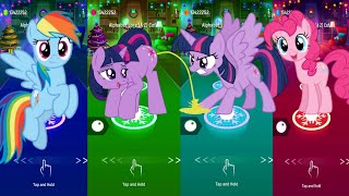 Dj rainbowdash - dj pinkiepie - dj rarity - dj twilight sparkle ios android gameplay edit screenshot 2