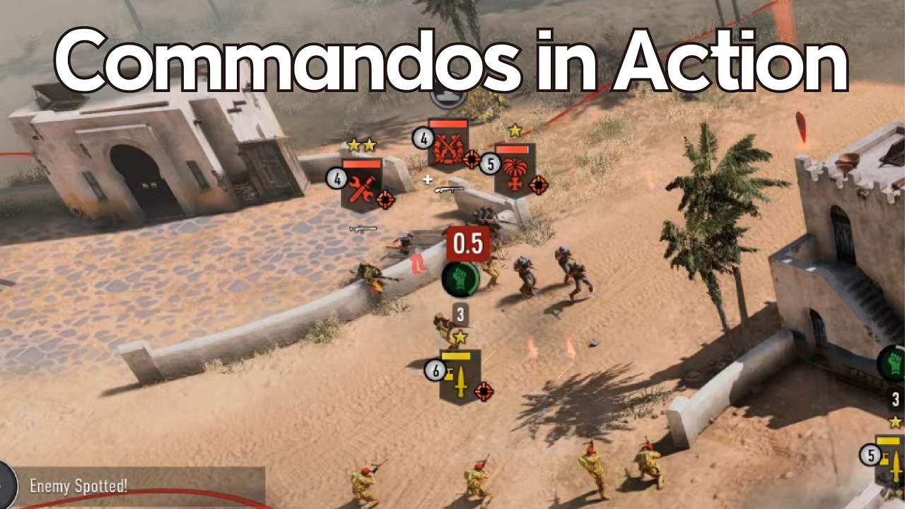 Commandos in Action - British Forces 4v4 - Company of Heroes 3