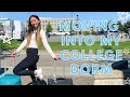 MOVE IN VLOG COLLEGE DORM 2021 || moving into college dorm @ ubc