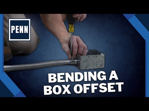 How to Bend a Box Offset in Conduit