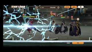 【手遊】《為美好的世界獻上祝福！Fantastic Days》─遊戲過程雜錄─戰鬥競技場EX(AUTO/3X)─夏提雅(10星/408萬↑)