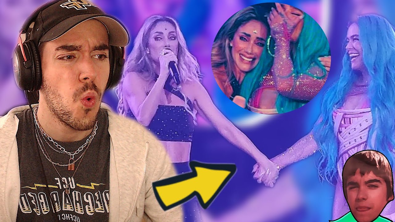 REACCIÓN A | KAROL G, ANAHI - SALVAME (CONCIERTO ARENA CIUDAD DE MEXICO)