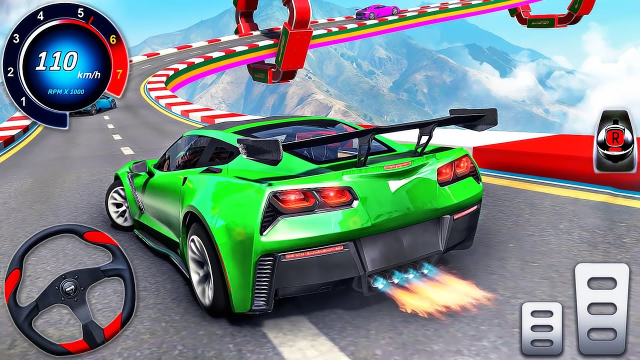 Impossible Tracks Car Stunts Racing - Mega Ramps Ultimate Races 3D - Android GamePlay #7