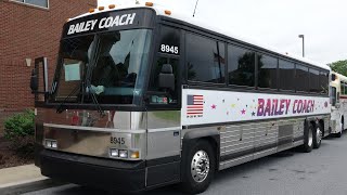 Outstanding '1998 MCI 102-DL3' Inside and Outside Bailey Coach Historic Bus