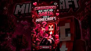 VOCÊ SABIA? VERSÃO: MINECRAFT JAVA #minecraft #curiosidades #jogos #games