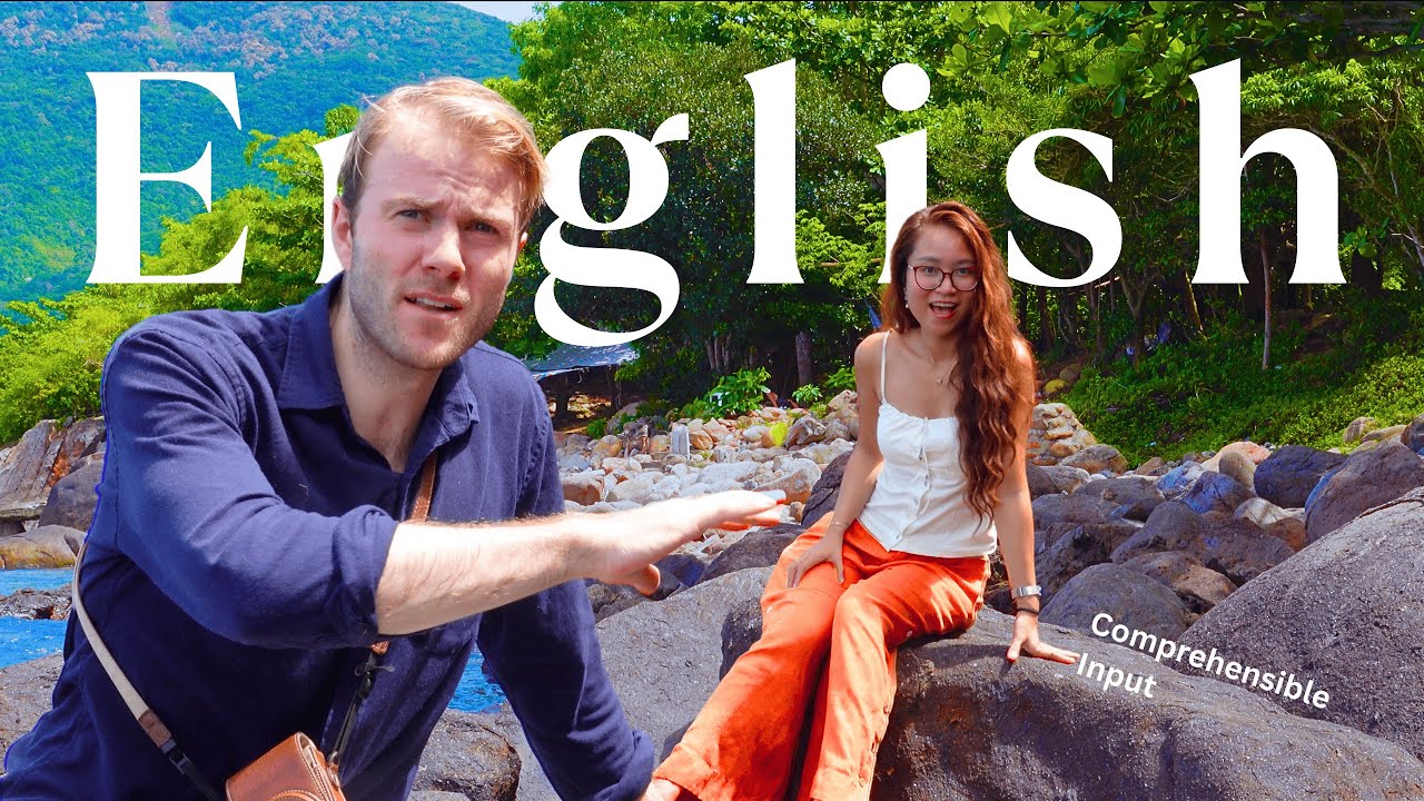 Learn English with vlog 🛵| mountain, beach and city vocabulary | Comprehensible Input