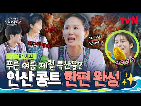 [1화 예고] 청량 가득 웃음 직송! 한 번 달려볼까~🌊 사 남매 제철 케미 준비 완료🤟 #언니네산지직송3 EP.1