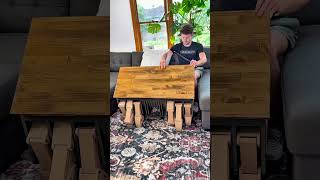 A walking coffee table appears 👀 #enginnering #3dprinting #robot