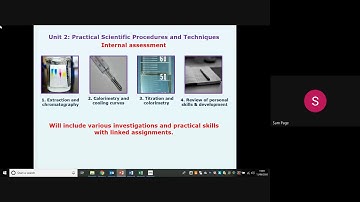 Applied Science BTEC Level 3 sixth form induction session