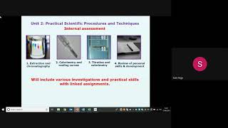 Applied Science BTEC Level 3 sixth form induction session