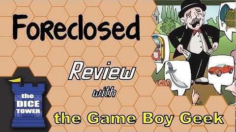 Foreclosed Review - with the Game Boy Geek
