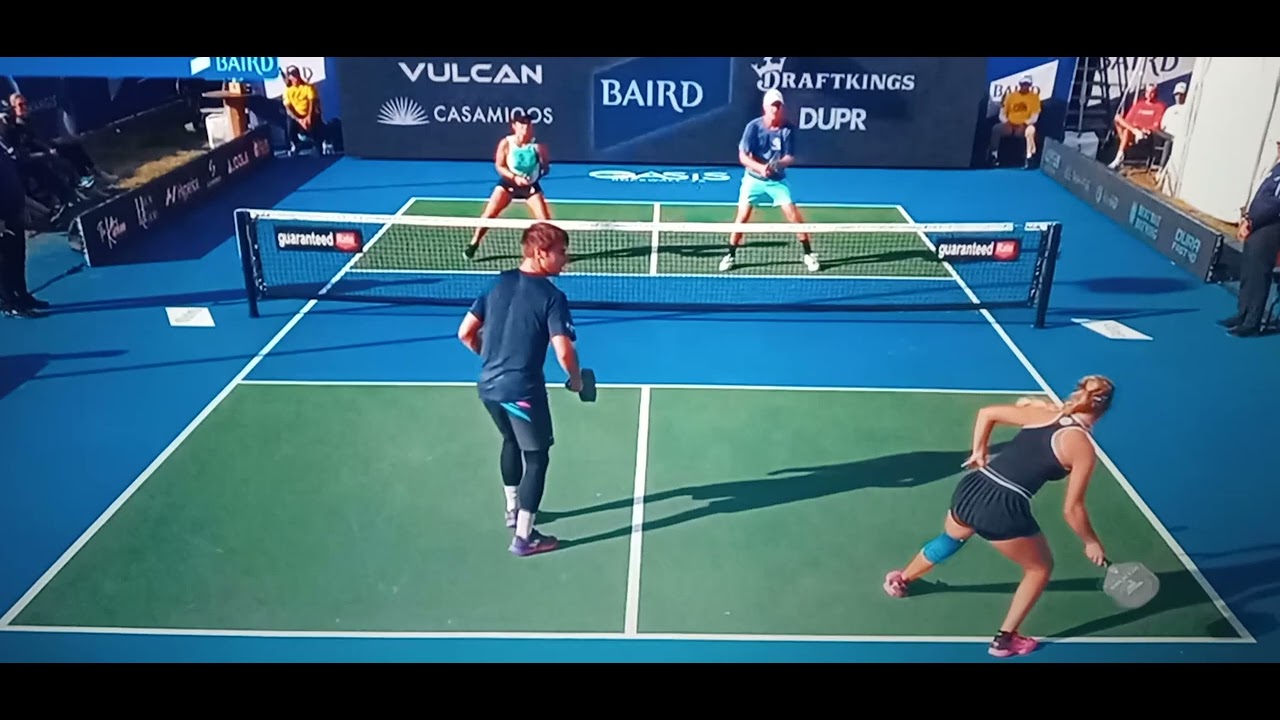 Incredible Pickleball Resets, 36 Shots Rally Defense to Offense by Ben Johns/Anna Lee Waters