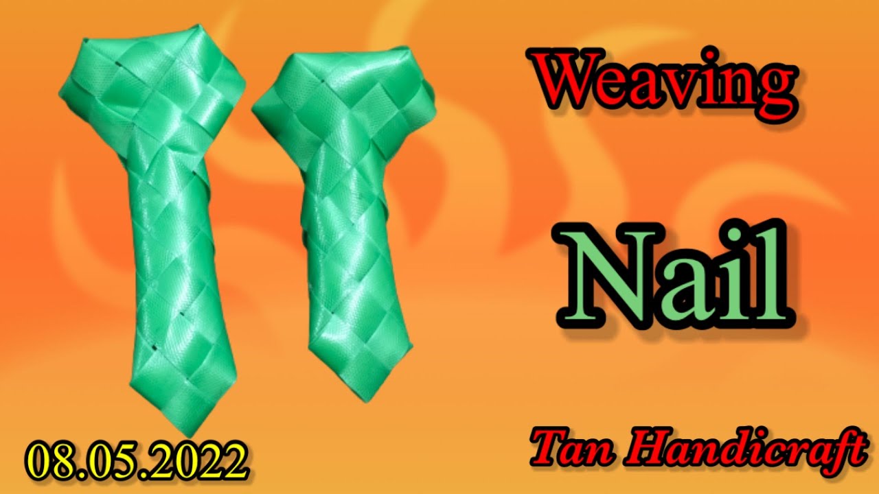 Tutorial ke 708 Weaving Nail ( Strapping Band ) YouTube