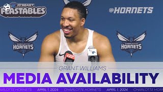 Hornets vs Celtics: Grant Williams Postgame Media Availability | 4/1/2024