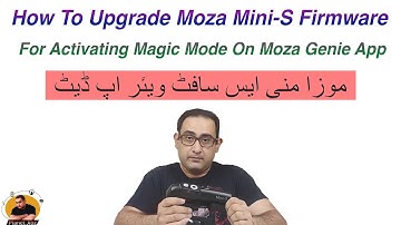 How to Update Moza Mini S Smartphone Gimbal Firmware - How to Activate Magic Mode in Moza Genie App.