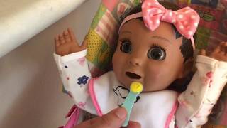 Luvabella Doll hottest toy of 2017 Morning Routine. Spoon Breaks