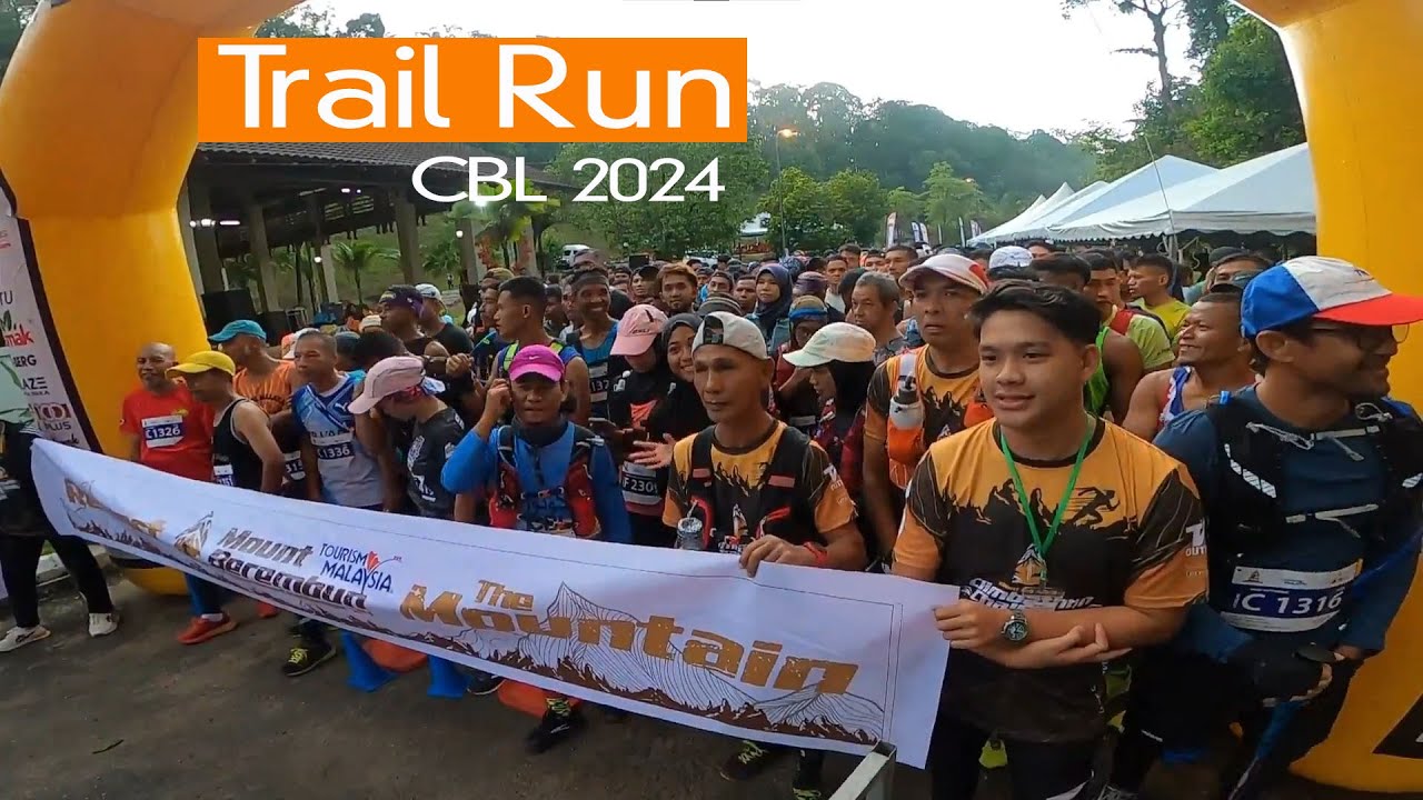 Trail Run CBL 2024 Selepas hujan lebat di Cemerong