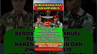 SUKSES📍NASIONALISME PETRUS MANUEL DARI BURUH BANGUNAN