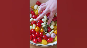 Tomato Garlic Confit Pasta 