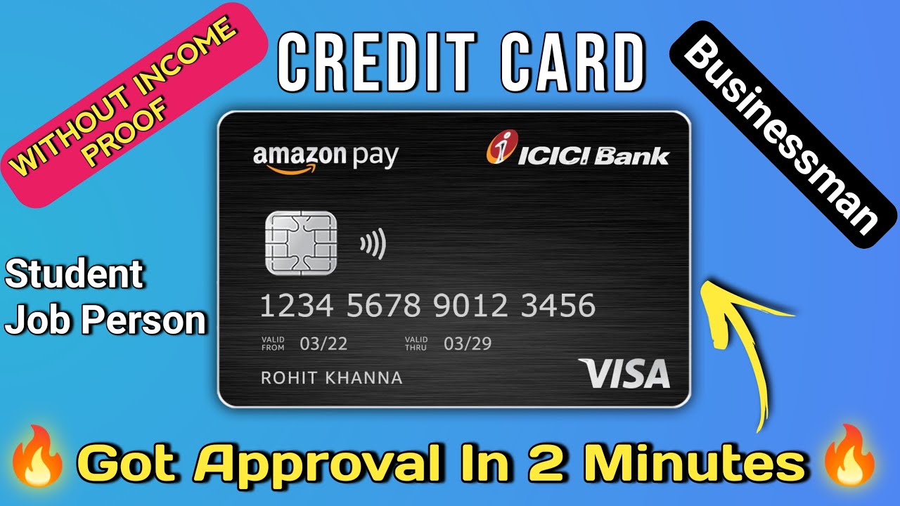 Got Amazon Pay Credit Card In 2 Minutes Credit Card Got amazon pay credit card in 2 minutes credit card