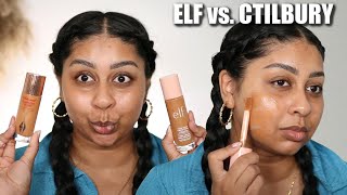 TESTING NEW ELF HALO LIQUID FILTER vs CHARLOTTE TILBURY HOLLYWOOD FILTER | 12HRS