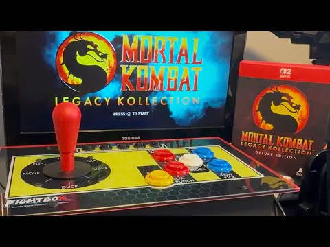 Fight Box R8 Fightbox Arcade R8 MK Style FightStick - YouTube
