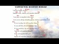 Yahweh Will Manifest Himself Lyrics Guitar And Piano Chords 